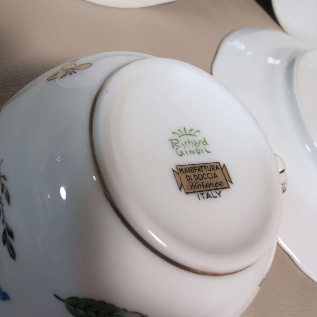 リチャードジノリ　イタリアンフルーツ　計4点セット