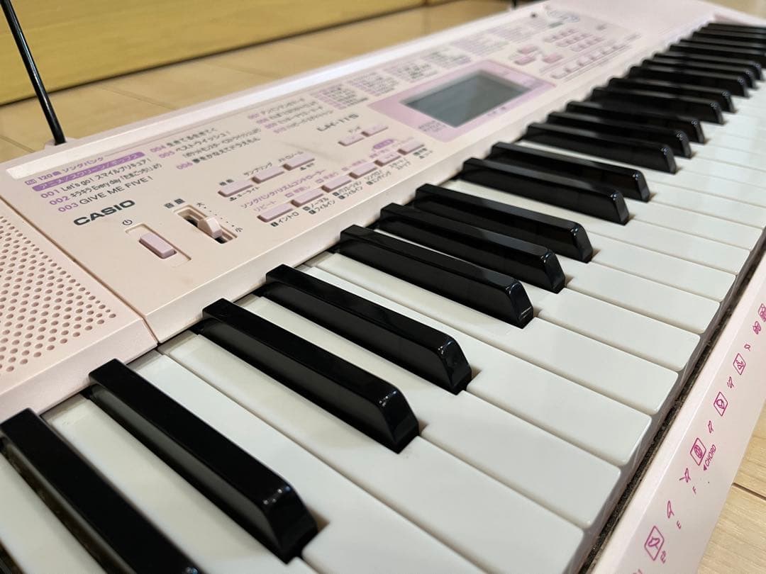 カシオ　光ナビゲーションキーボード　LK-115