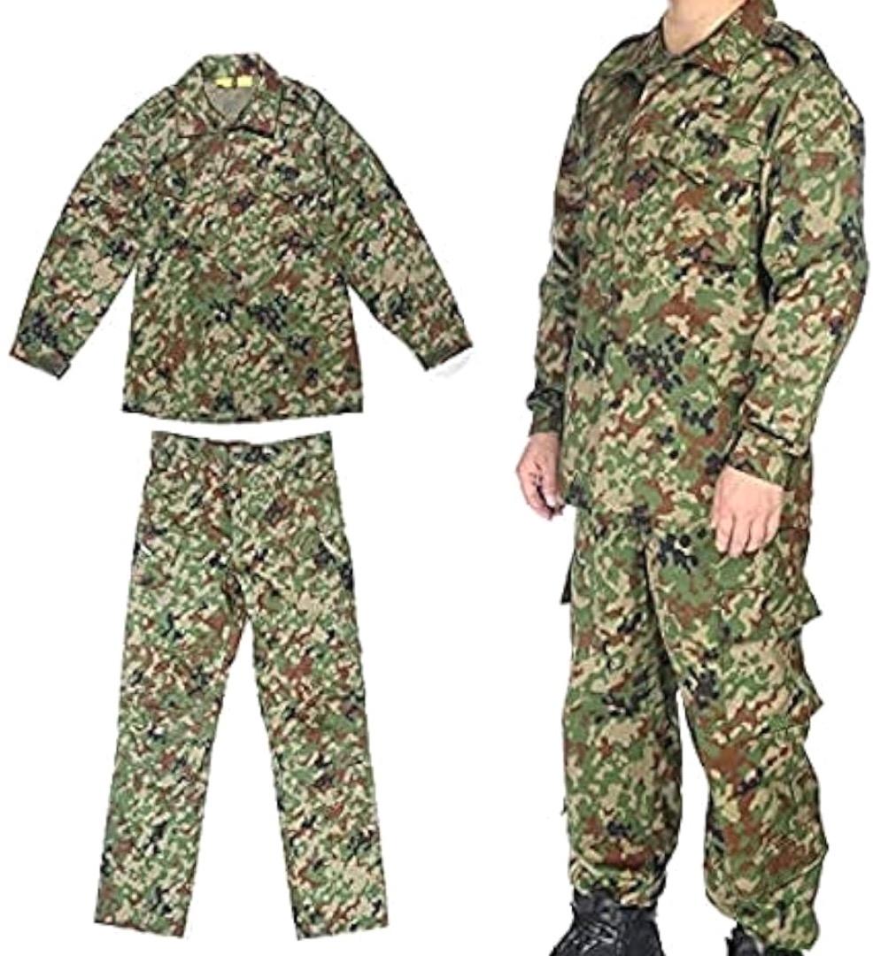 【新品】Broptical 陸上自衛隊タイプ 迷彩服 戦闘服 BDU フルセット