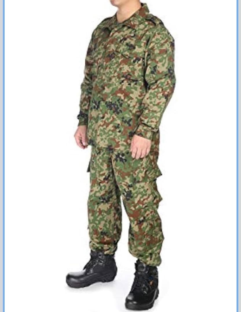 【新品】Broptical 陸上自衛隊タイプ 迷彩服 戦闘服 BDU フルセット