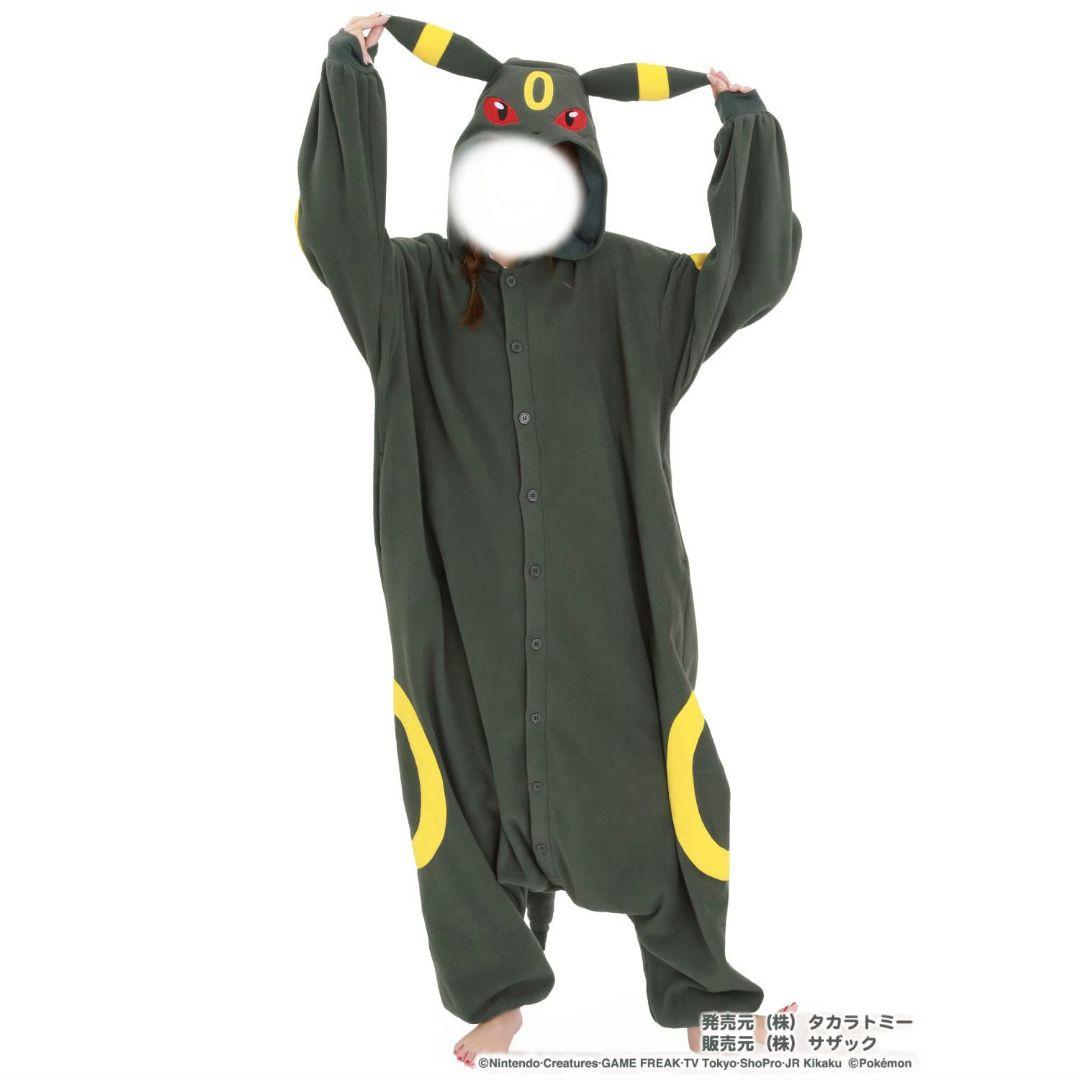 サザック ポケモン フリース 着ぐるみ ポケットモンスター ブラッキー