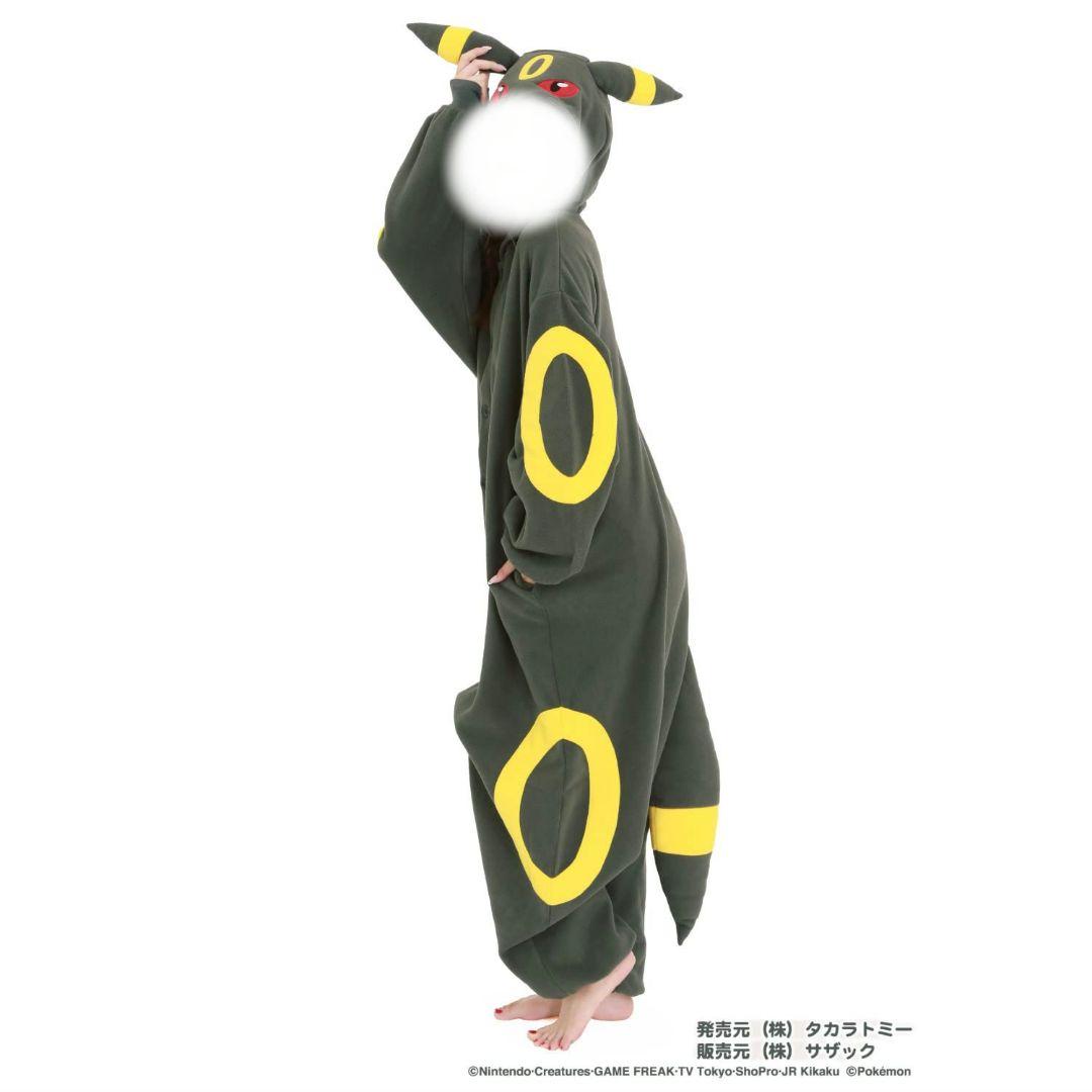 サザック ポケモン フリース 着ぐるみ ポケットモンスター ブラッキー