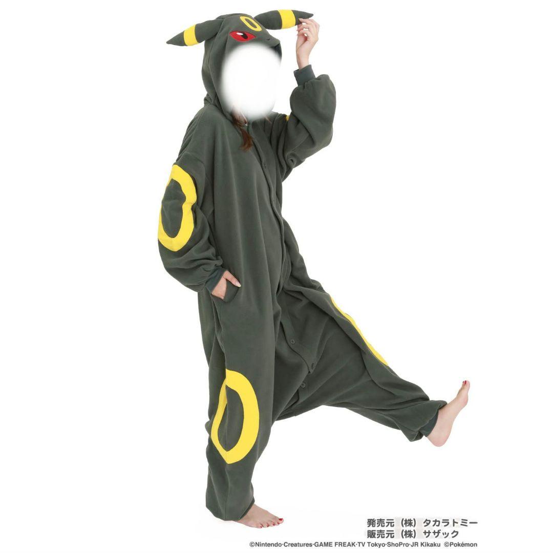 サザック ポケモン フリース 着ぐるみ ポケットモンスター ブラッキー