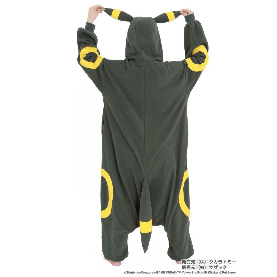 サザック ポケモン フリース 着ぐるみ ポケットモンスター ブラッキー