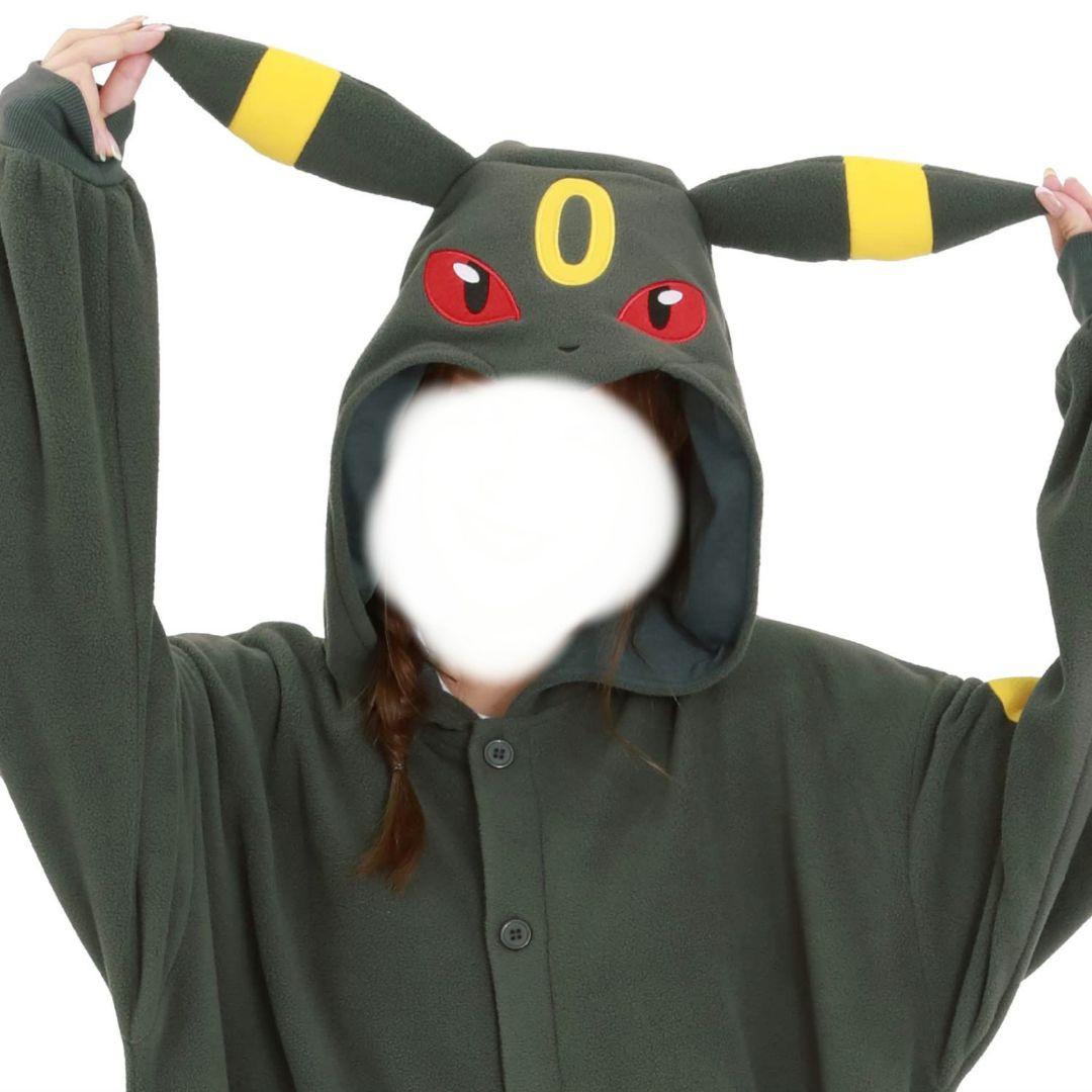 サザック ポケモン フリース 着ぐるみ ポケットモンスター ブラッキー