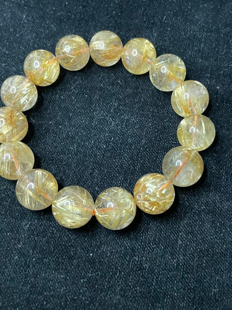 大玉！14㎜台　タイチンルチル　透明感抜群