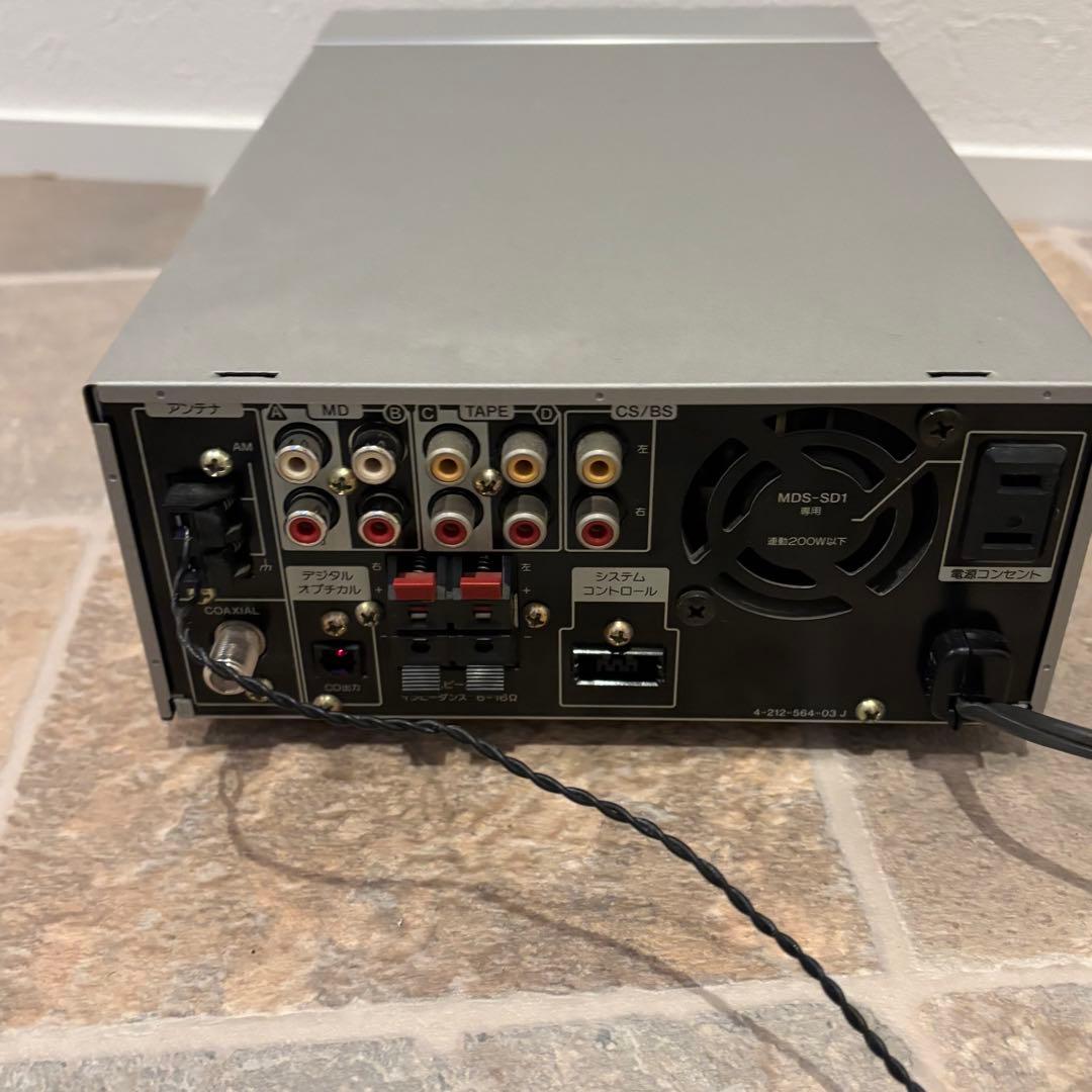 【希少】ソニー CD チューナー アンプ HCD-SD1 JMD-7 SONY