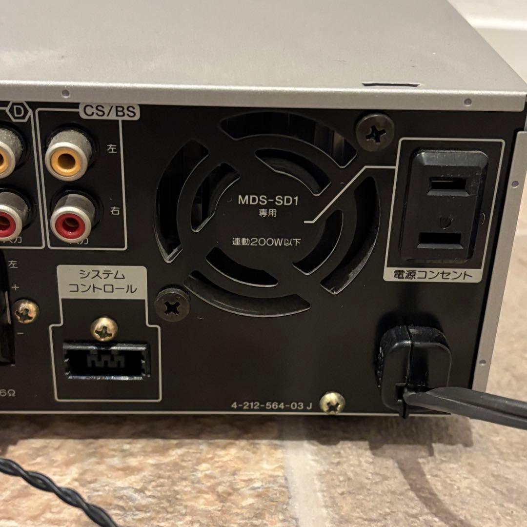 【希少】ソニー CD チューナー アンプ HCD-SD1 JMD-7 SONY