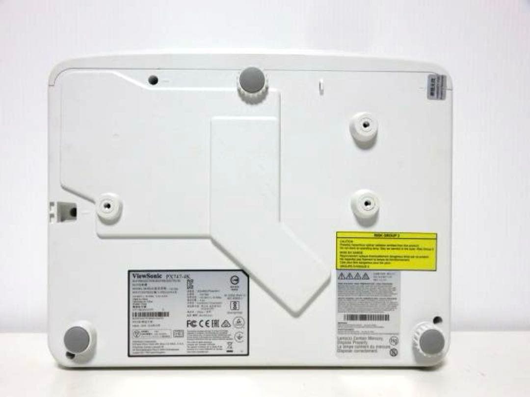 ViewSonic PX747-4K プロジェクター 4k ランプ使用時間61H