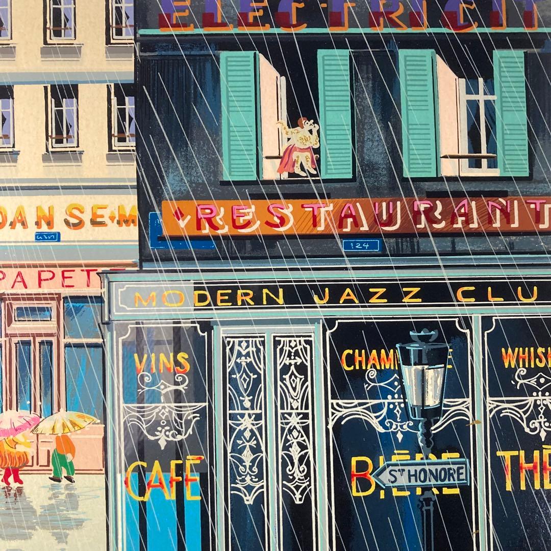 【真作】ヒロ・ヤマガタ「フォーシーズンズ 秋」シルクスクリーン 直筆サイン 版画