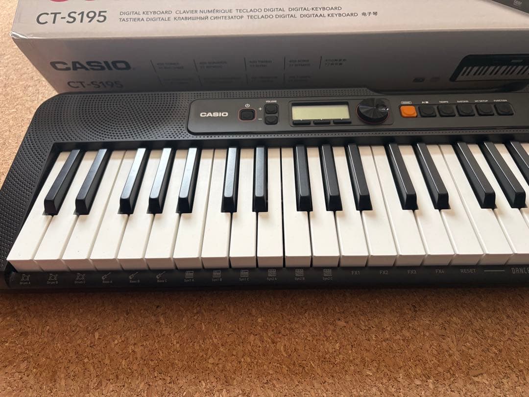 CASIO CT-S195 電子キーボード 61鍵