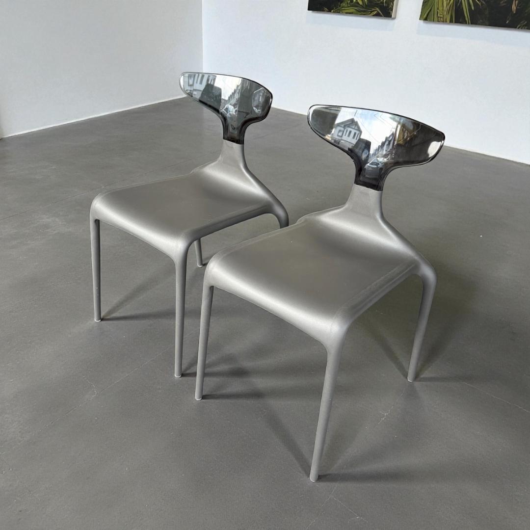 イタリア製チェア 4脚セット＋付け替え用カラー背もたれつき ☆お得な地域割引あり