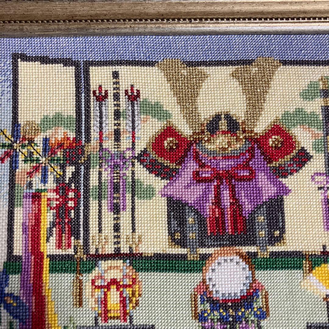 ホビーラホビーレクロスステッチ　五月人形の段飾り