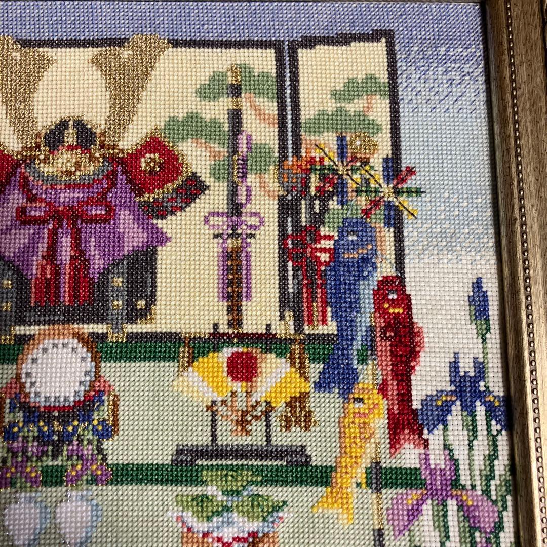 ホビーラホビーレクロスステッチ　五月人形の段飾り