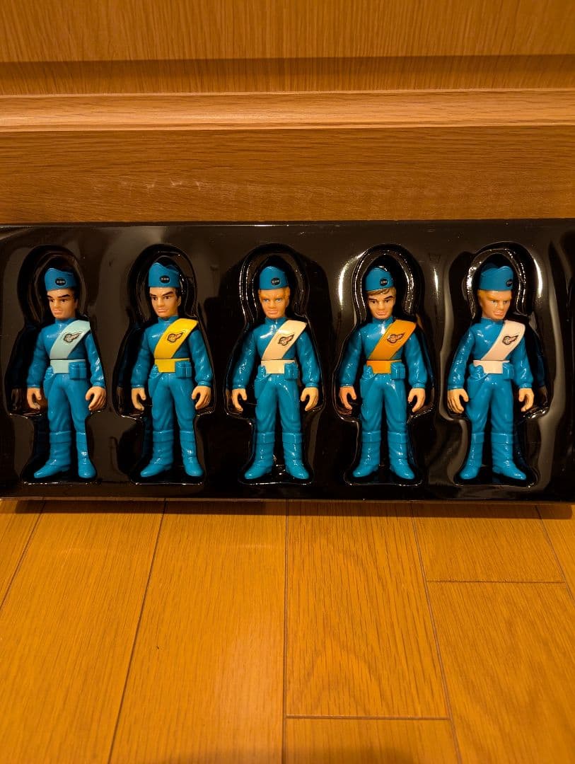 バンダイ「サンダーバード 国際救助隊セット」のフィギュア☆1992年頃の当時物