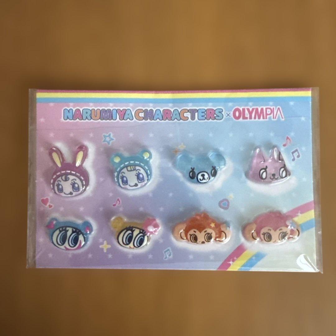 ナルミヤ オリンピア デニムシールバインダー ぷっくりシール　紙袋