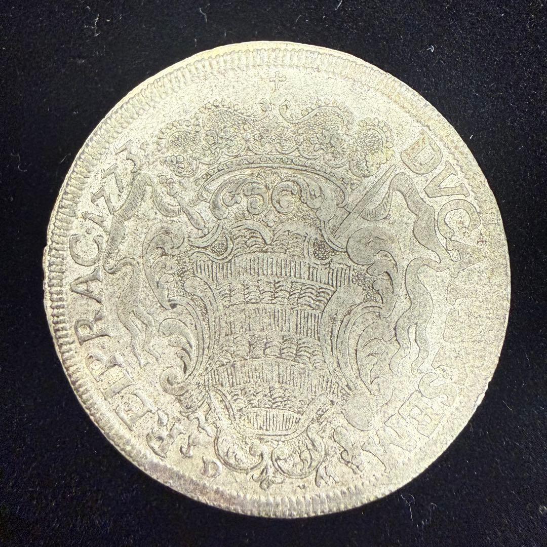 ツ*モ様 No.53 アンティーク 銀貨 ラグサ 1タレロ 1773 クロアチア