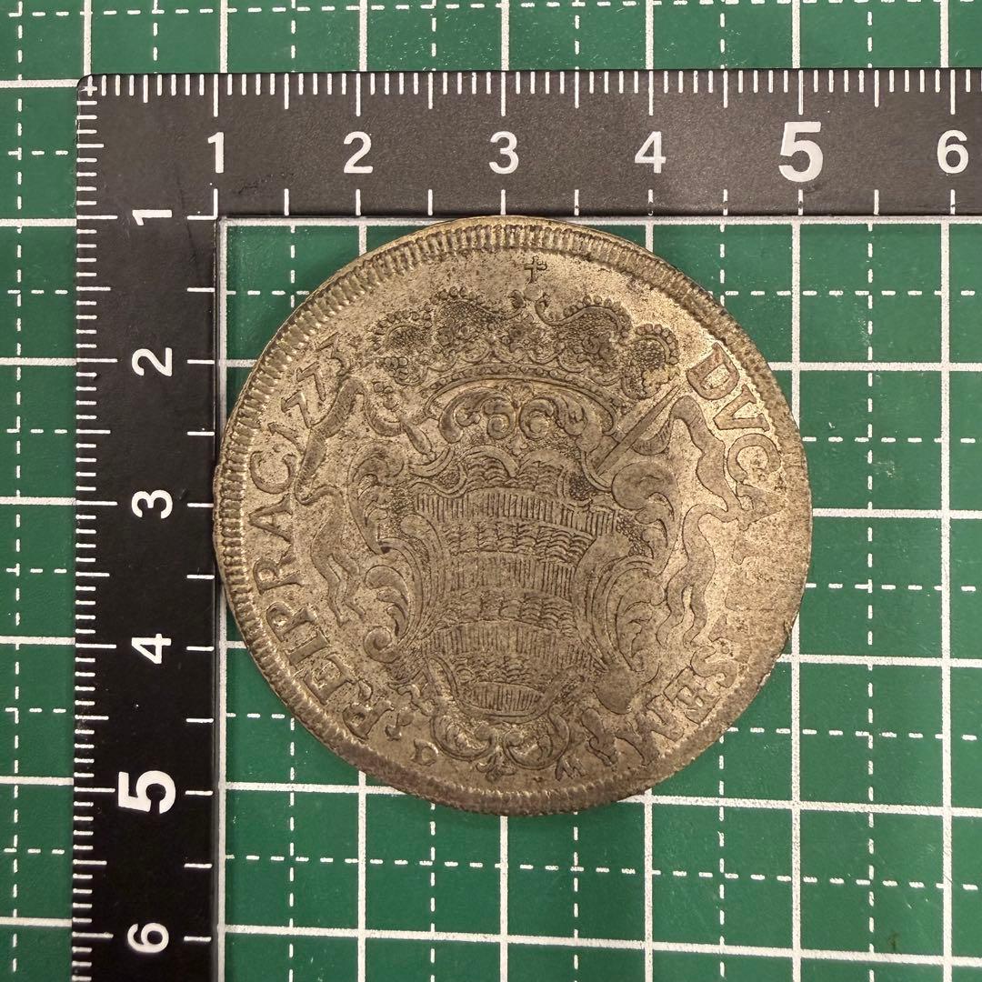 ツ*モ様 No.53 アンティーク 銀貨 ラグサ 1タレロ 1773 クロアチア