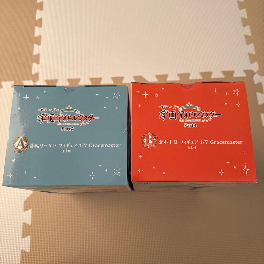 も*ち様 一番くじ 学園アイドルマスター 葛城リーリヤ 倉本千奈 フィギュア ま