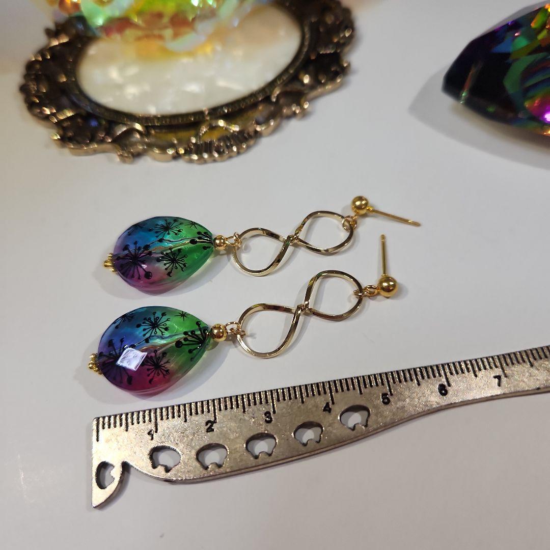 ハンドメイドピアス3228