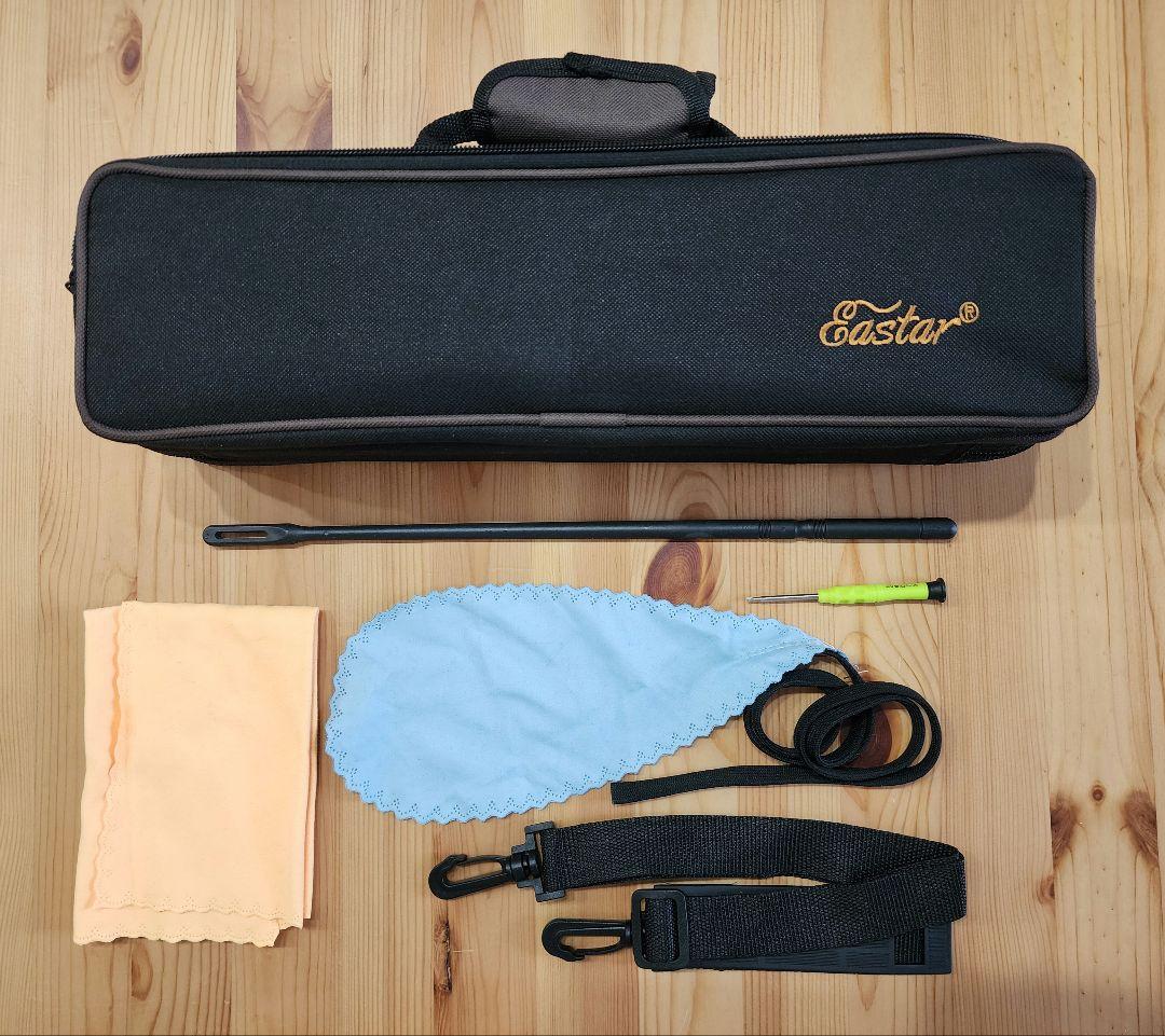 【美品】Eastar フルート Eメカニズム付 ハードケース付き管楽器