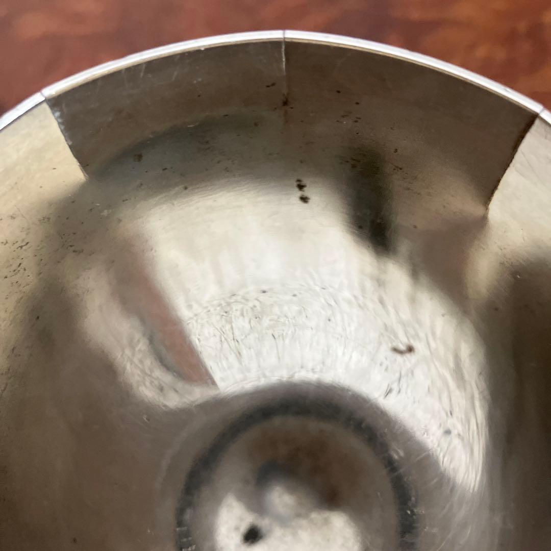 マッピン＆ウェッブ社　銀製　コップ　小物入れ　ゴブレット