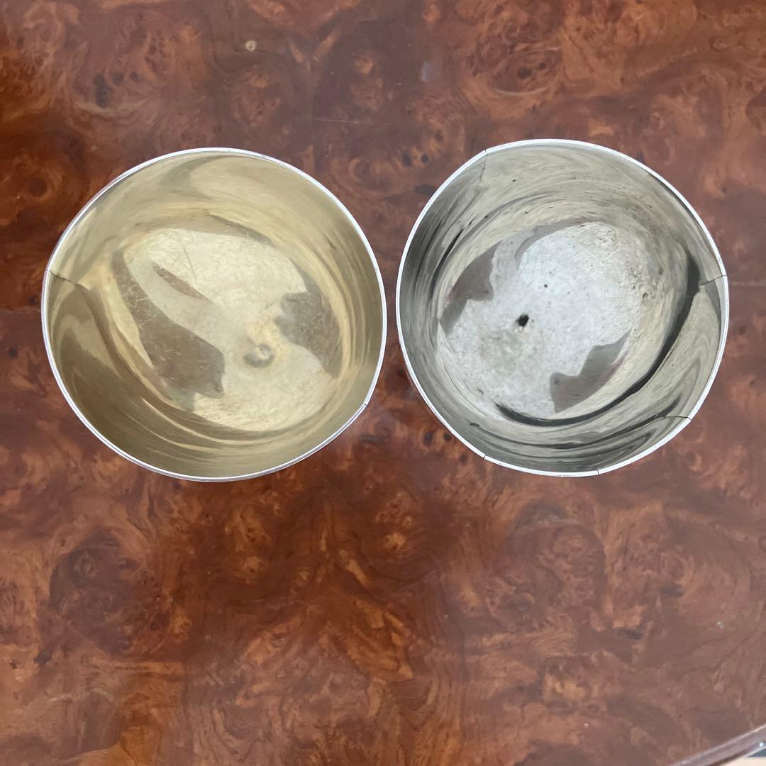 マッピン＆ウェッブ社　銀製　コップ　小物入れ　ゴブレット