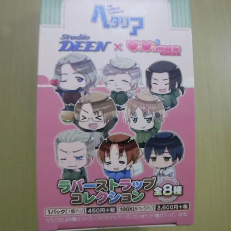 ◆ ヘタリア　ViVimusラバーストラップ　1BOXセット　全８種　ビビムス