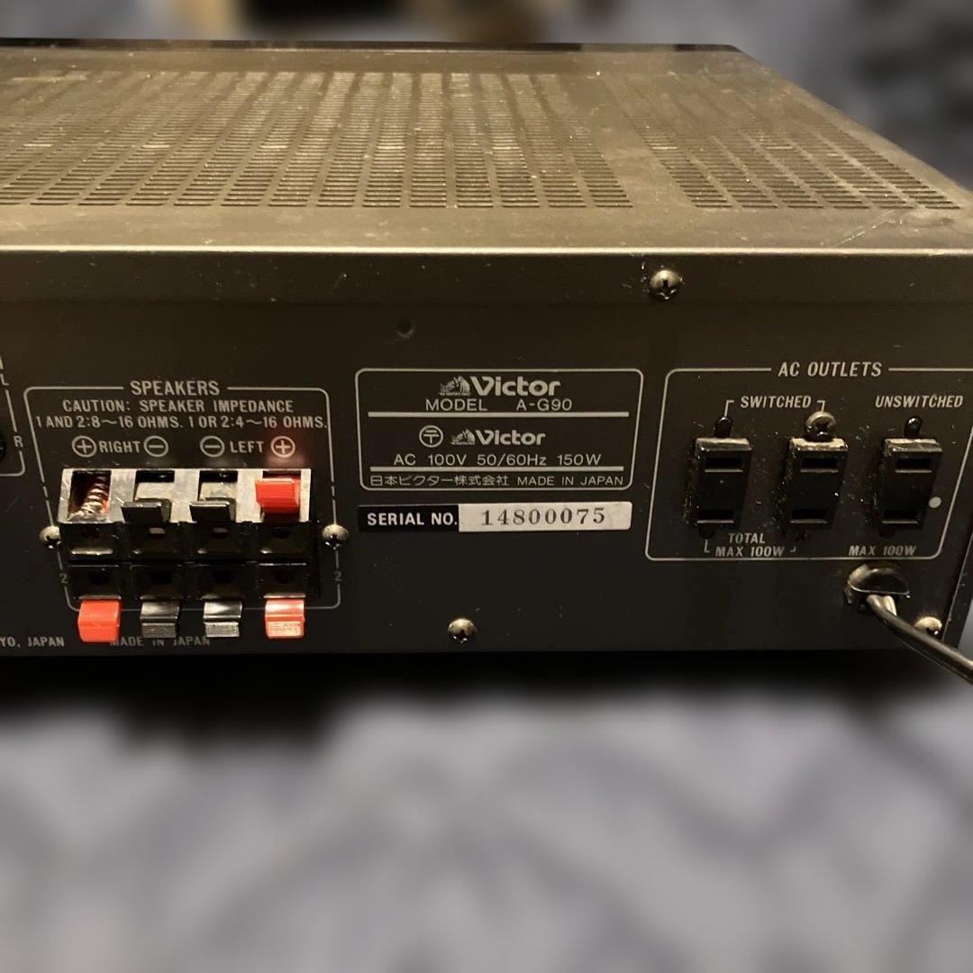 【yasu】 《完動品》ビクターA-G90 スーパーA、高性能アンプ