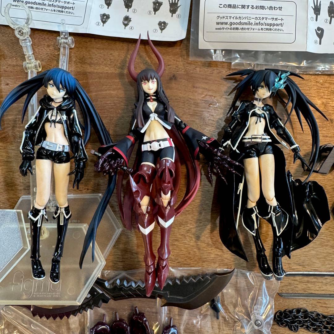 ブラックロックシューター　figma セット　ジャンク品　バラ売り、お値下げ不可