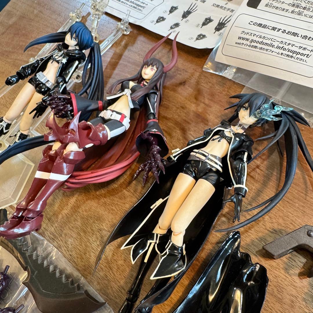 ブラックロックシューター　figma セット　ジャンク品　バラ売り、お値下げ不可