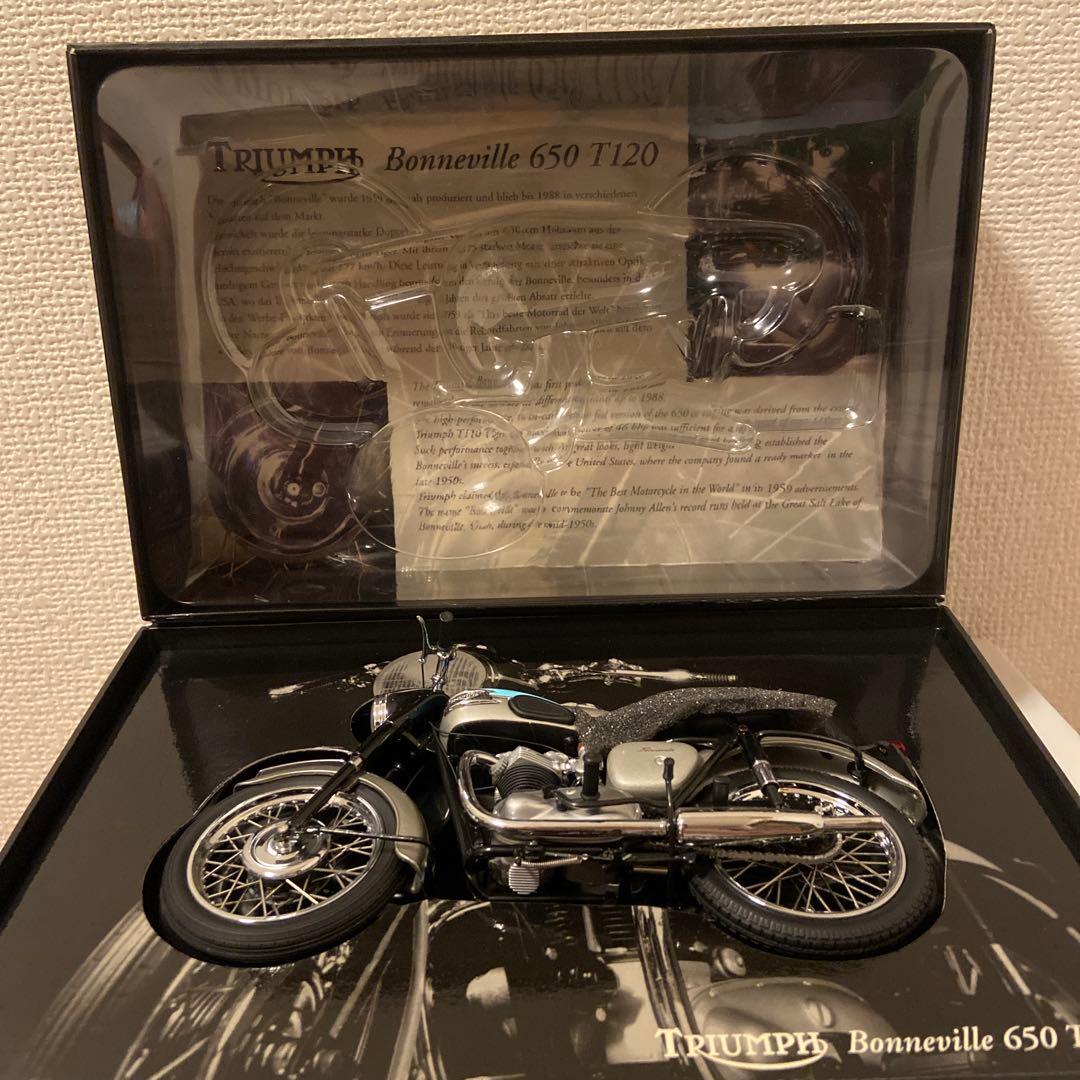 MINICHAMPS トライアンフ ボンネビル 650 T120