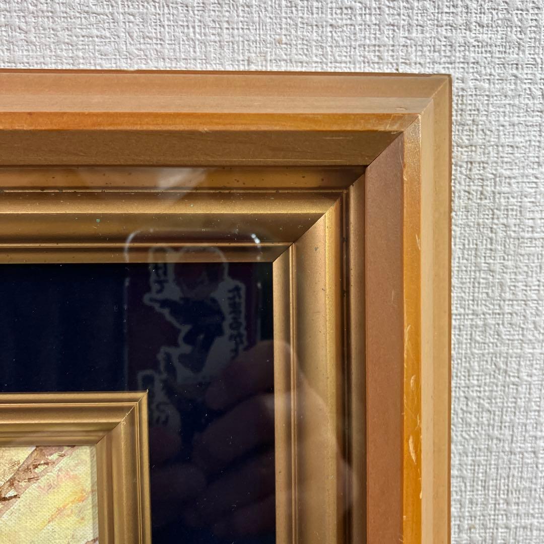 油彩　小杉茂夫「イタリア路地裏」SM