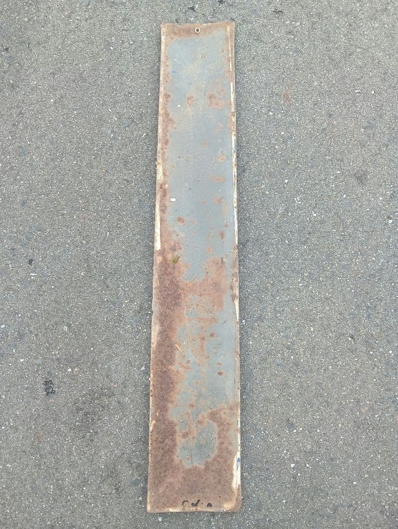 アサヒゴム 靴　ホーロー看板