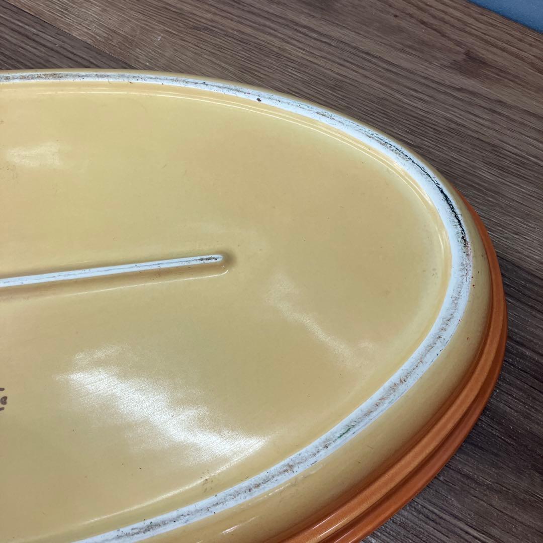 D-4 ②NIKKO Bonne Chere オーバル皿 耐熱皿 ニッコー 皿