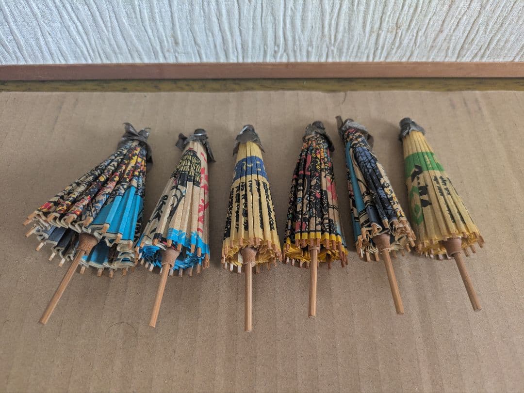 民芸品 蛇の目傘　和傘　黒部ダム　昭和レトロ