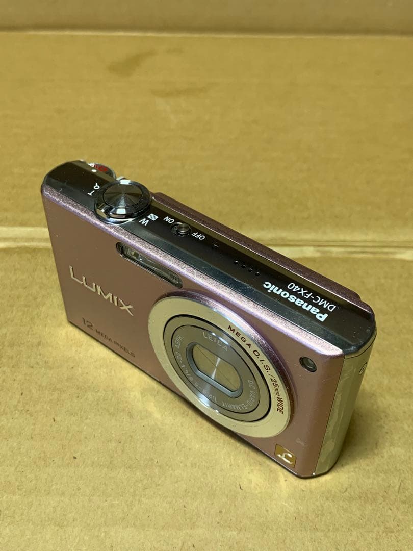 Panasonic LUMIX DMC-FX40 スイートピンク