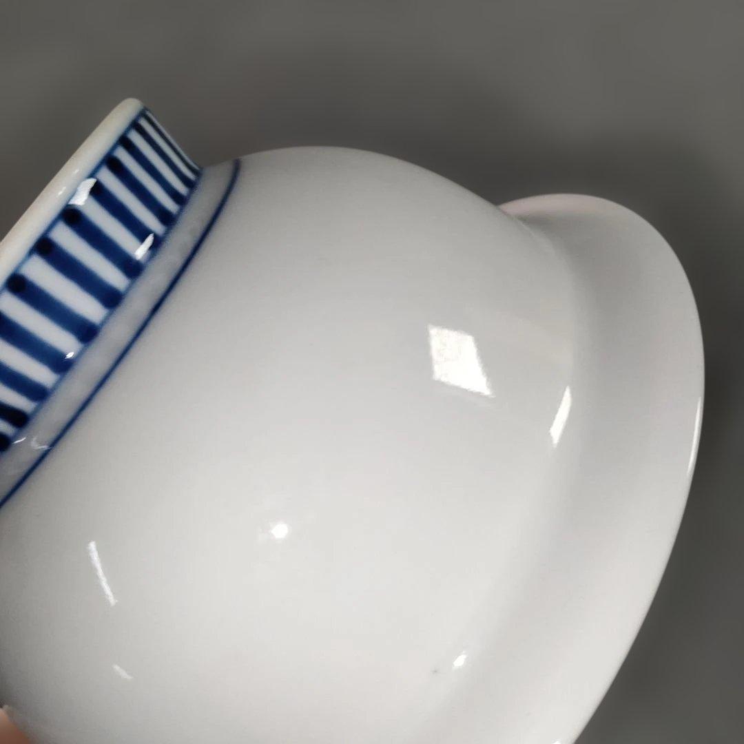 A1342-1/有田焼/幸右衛門窯/染錦金彩色絵花草文茶碗10客/飯碗/懐石道具