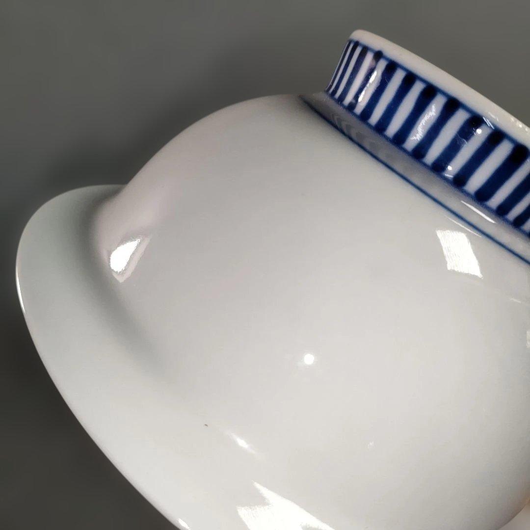 A1342-1/有田焼/幸右衛門窯/染錦金彩色絵花草文茶碗10客/飯碗/懐石道具