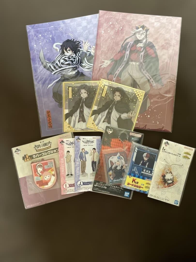 一番くじ等 下位賞まとめ ワンピース ドラゴンボール デスノート等 全157点