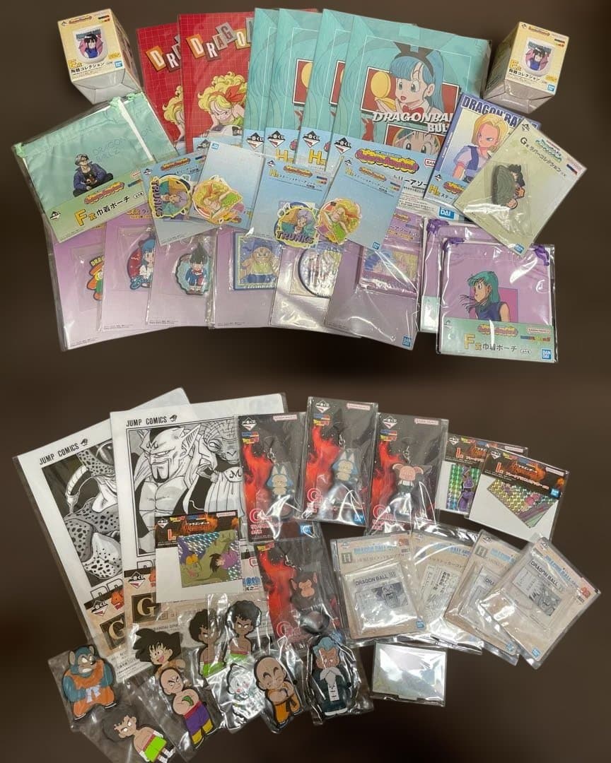 一番くじ等 下位賞まとめ ワンピース ドラゴンボール デスノート等 全157点