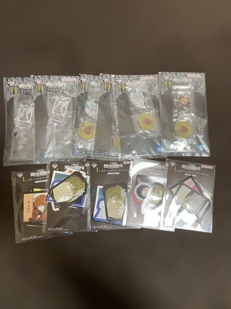 一番くじ等 下位賞まとめ ワンピース ドラゴンボール デスノート等 全157点