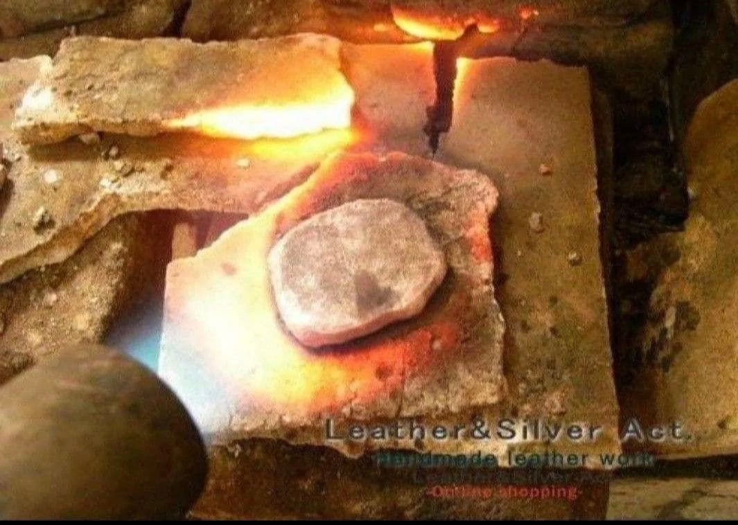 1点物　シルバー925、ゴールド　矢じりネックレス　インディアンジュエリー