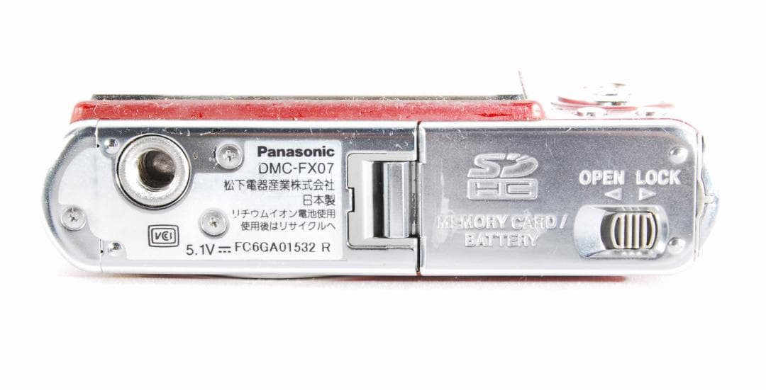 【動作確認済】Panasonic Lumix DMC-FX07 取説付41112