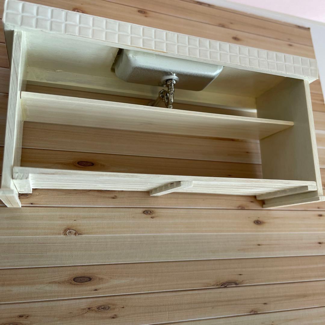 1/12ドールハウス ミニチュア リーメント●シンク キッチン●ミニ厨房庵 金属