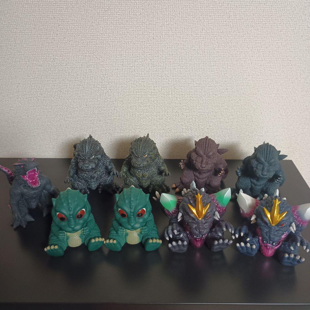 鎮座獣 1954 2023 2024 スペースゴジラ リトルゴジラ 9体　ゴジラ
