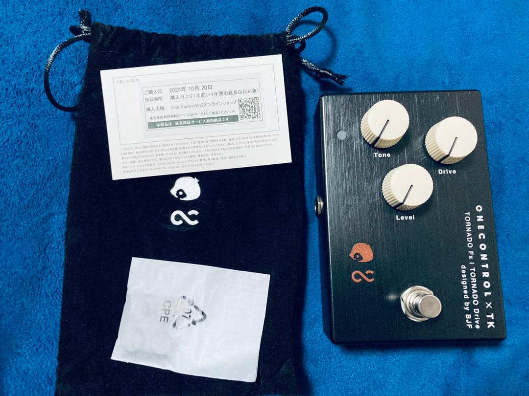 ギター One Control x TK TORNADO Drive Aluminium