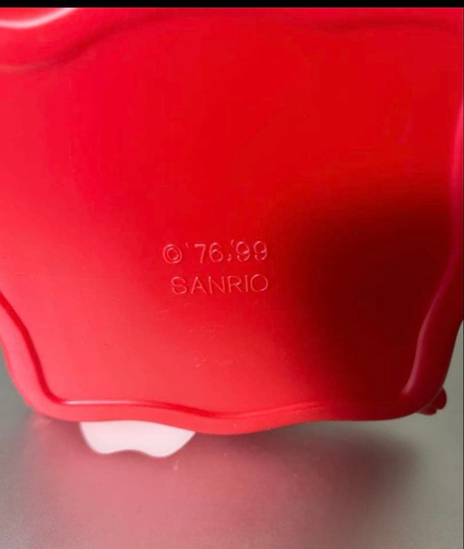 キティ　招き猫貯金箱　レトロ