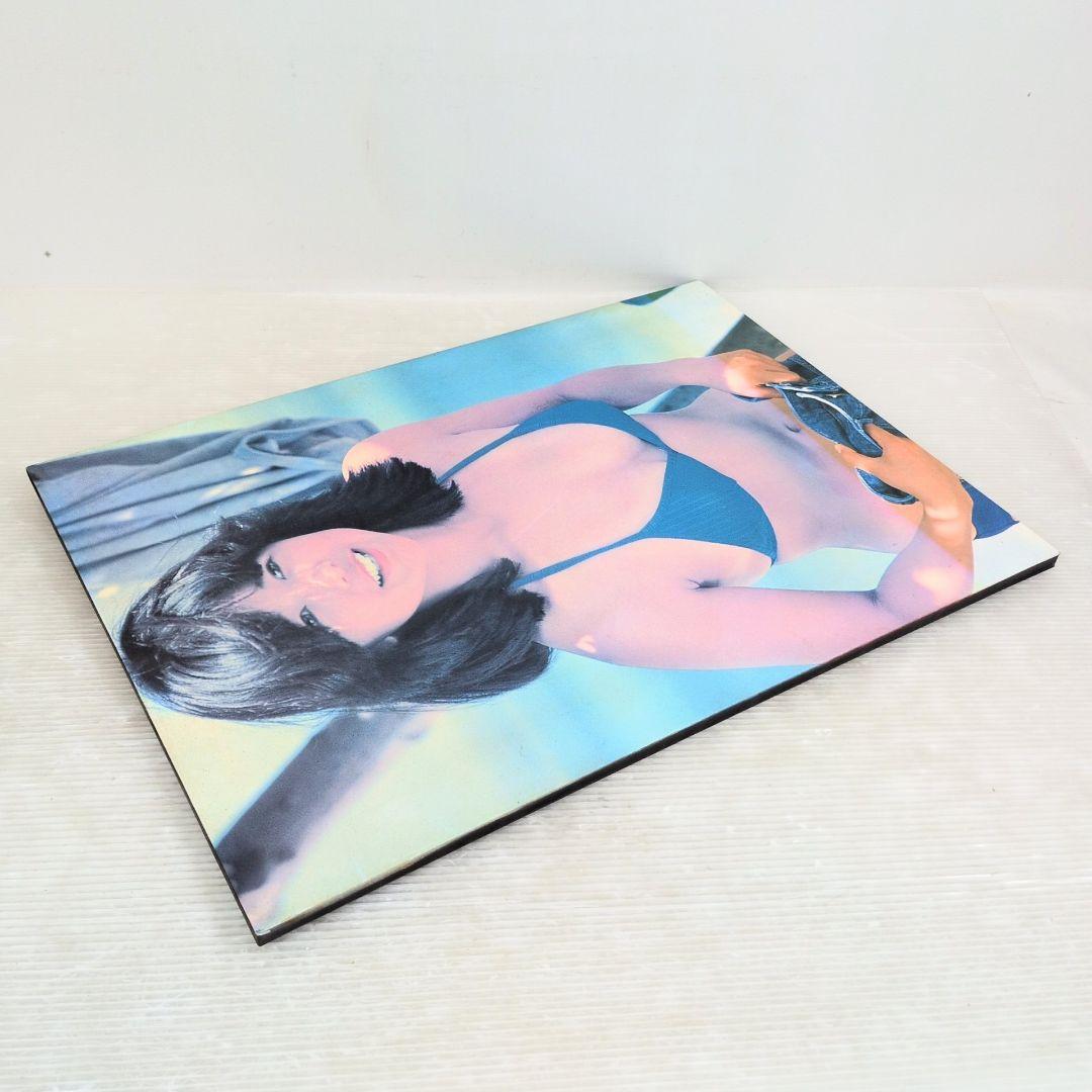 宮崎美子　ポスター　木製写真パネル　希少