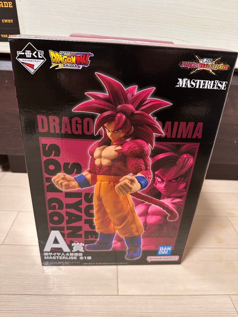 一番くじドラゴンボールVSオムニバスCROSS A賞　孫悟空・B賞　ベジータ